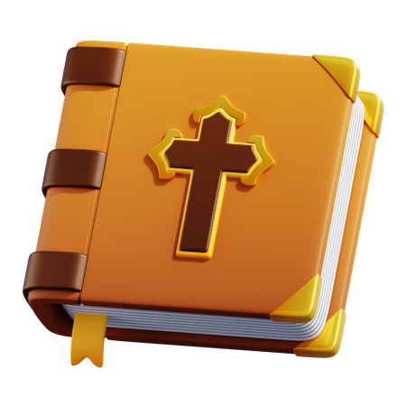 Bible Book  3D Icon