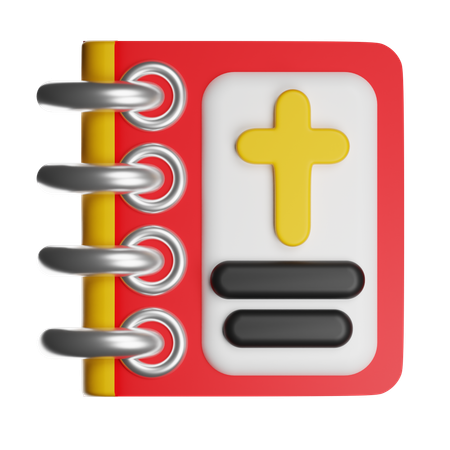Bible Book  3D Icon
