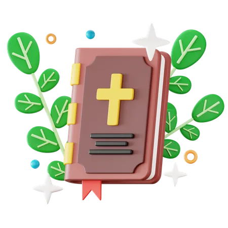 Bible Book  3D Icon