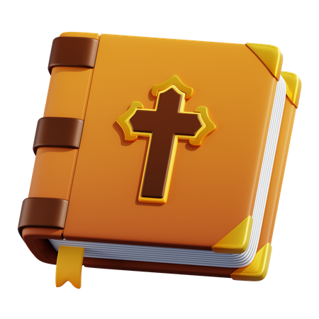 Bible Book  3D Icon