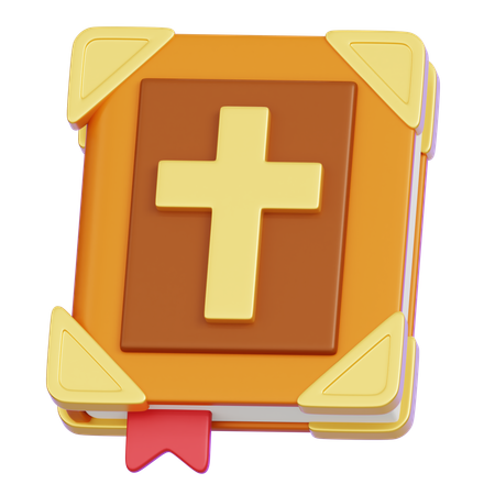 Bible Book  3D Icon