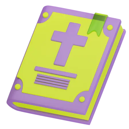 Bible Book 3 D Icon 3D Icon