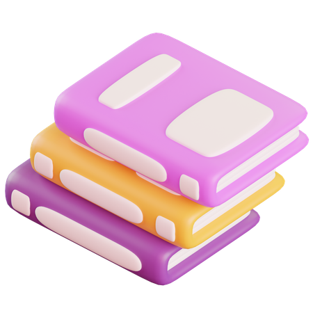 Biblioteca  3D Icon