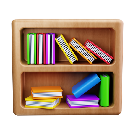 Biblioteca  3D Icon