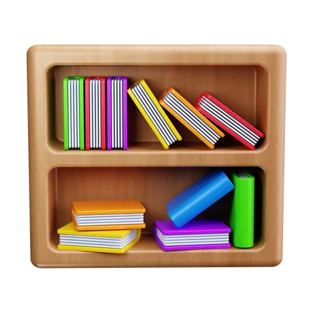 Biblioteca  3D Icon