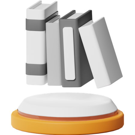 Biblioteca  3D Icon