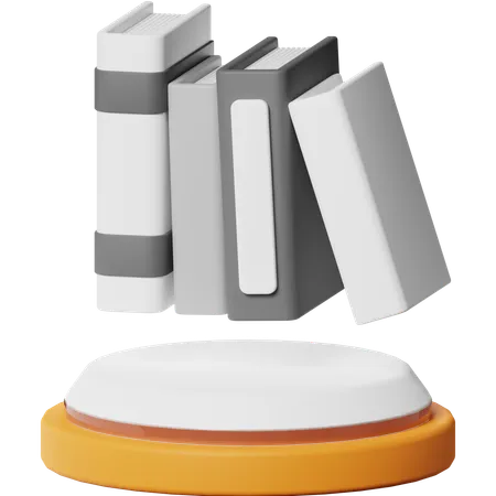 Biblioteca  3D Icon