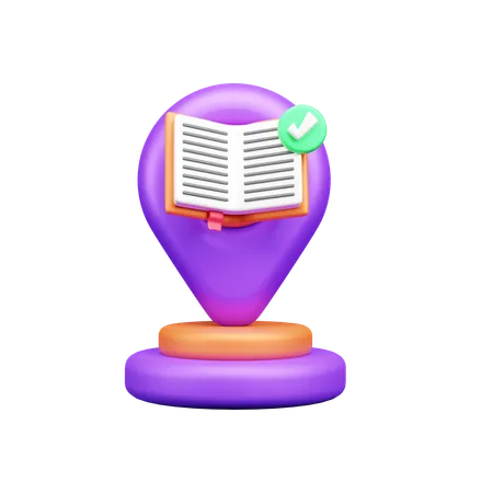 Localização da biblioteca  3D Icon