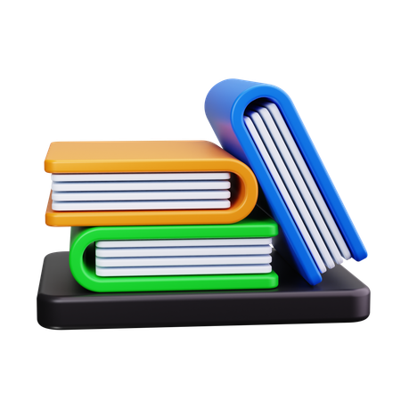 Bibliothek  3D Icon