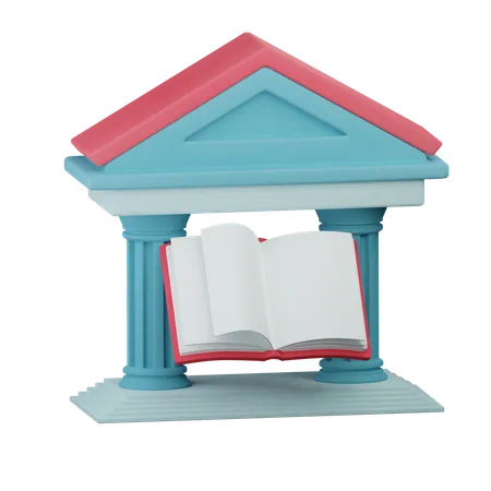 Bibliothèque  3D Icon