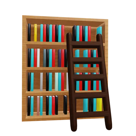 Étagère à livres  3D Icon