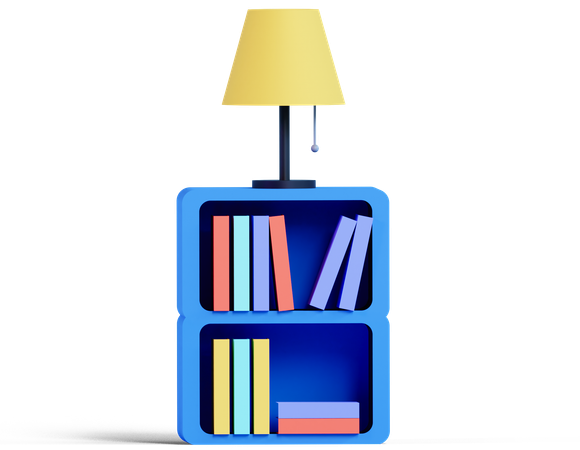 Bibliothèque  3D Icon