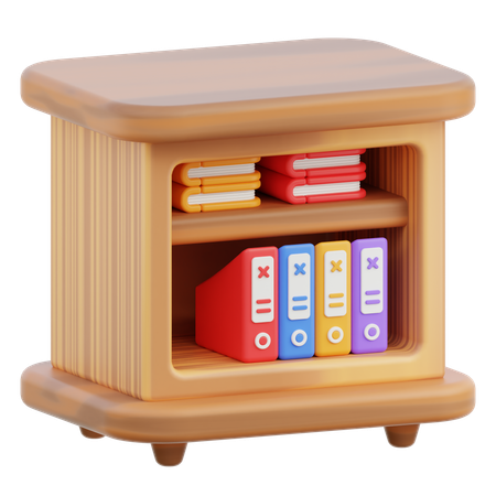 Bibliothèque  3D Icon