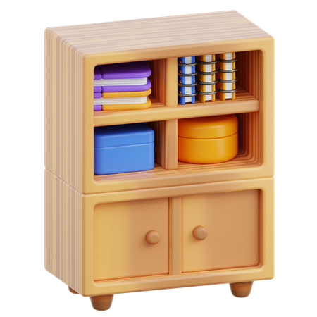 Bibliothèque  3D Icon