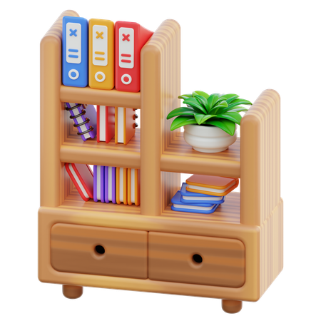 Bibliothèque  3D Icon