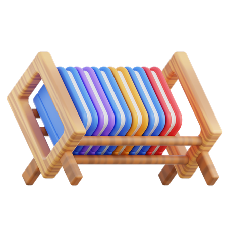 Bibliothèque  3D Icon