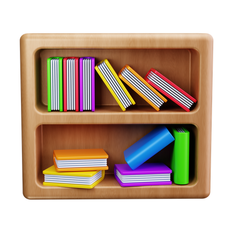 Bibliothèque  3D Icon