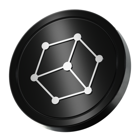 Bibox Coin  3D Icon