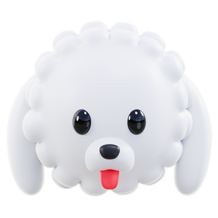 Bichon frisé  3D Icon