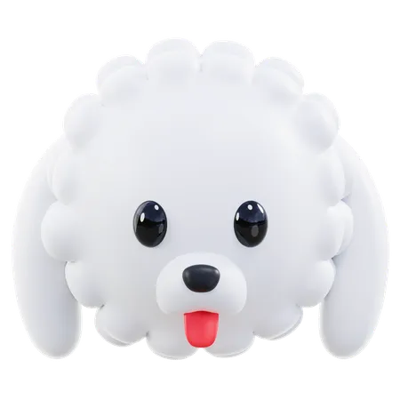 Bichon frisé  3D Icon