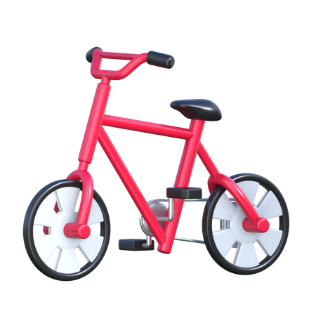 Bicicleta  3D Icon