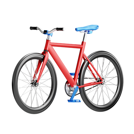 Bicicleta  3D Icon