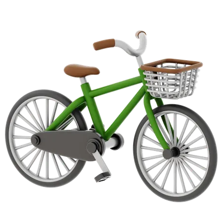 Bicicleta  3D Icon