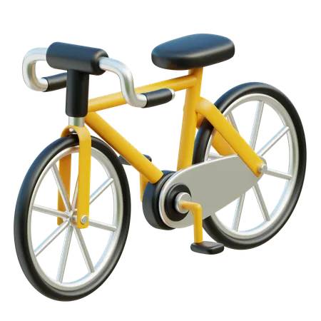 Bicicleta  3D Icon