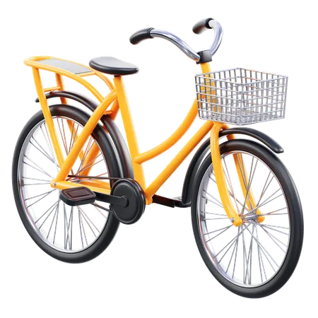 Bicicleta  3D Icon