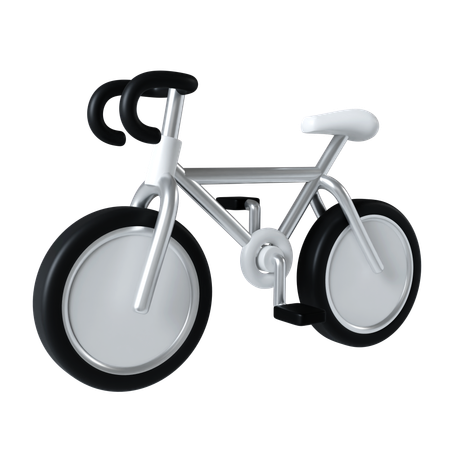 Bicicleta  3D Icon