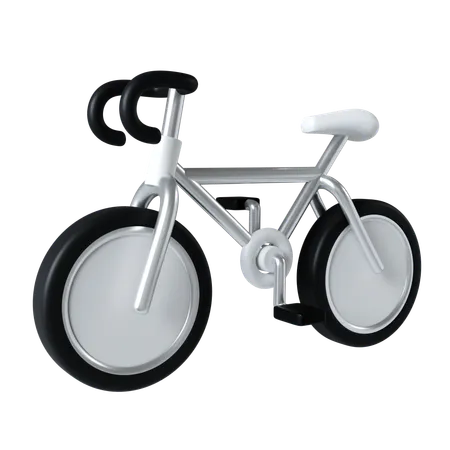 Bicicleta  3D Icon