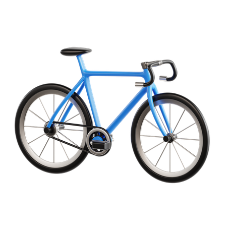 Bicicleta  3D Icon