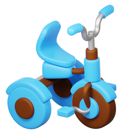 Bicicleta  3D Icon