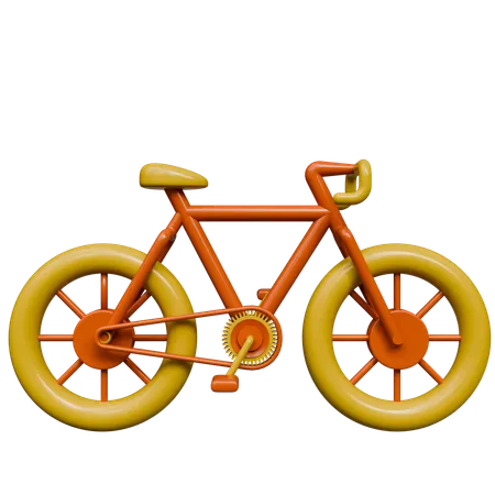 Bicicleta  3D Icon