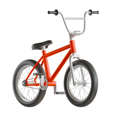 Bicicleta  3D Icon