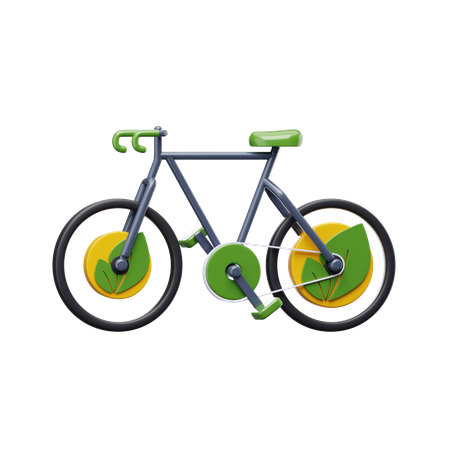 Bicicleta  3D Icon