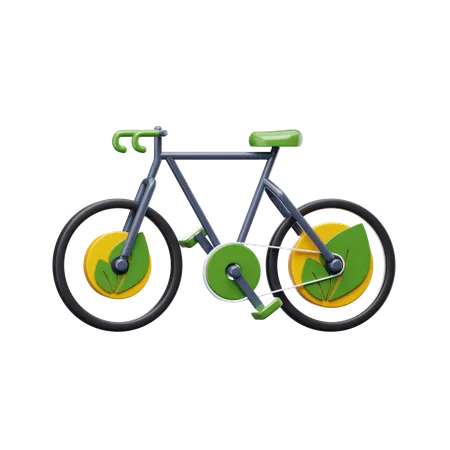 Bicicleta  3D Icon