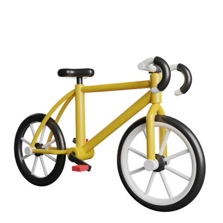 Bicicleta  3D Icon