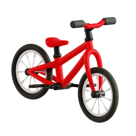 Bicicleta  3D Icon