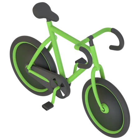 Bicicleta  3D Icon