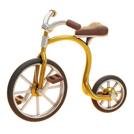 Bicicleta  3D Icon