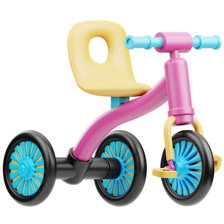 Bicicleta  3D Icon