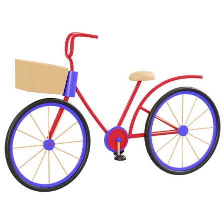 Bicicleta  3D Illustration