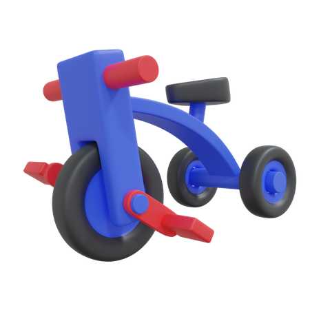 Bicicleta  3D Icon