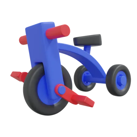 Bicicleta  3D Icon