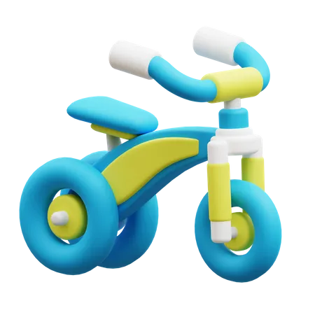 Bicicleta de bebê  3D Icon
