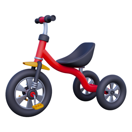 Brinquedo de bicicleta  3D Icon