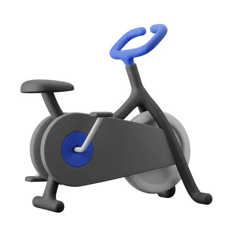 Bicicleta de ejercicios  3D Icon