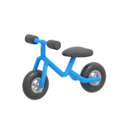 Bicicleta de equilíbrio  3D Icon