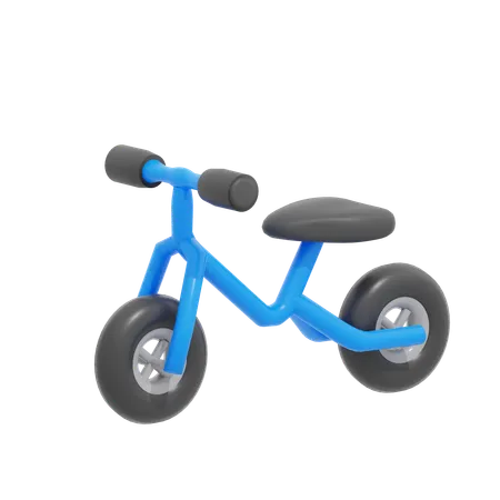 Bicicleta de equilíbrio  3D Icon